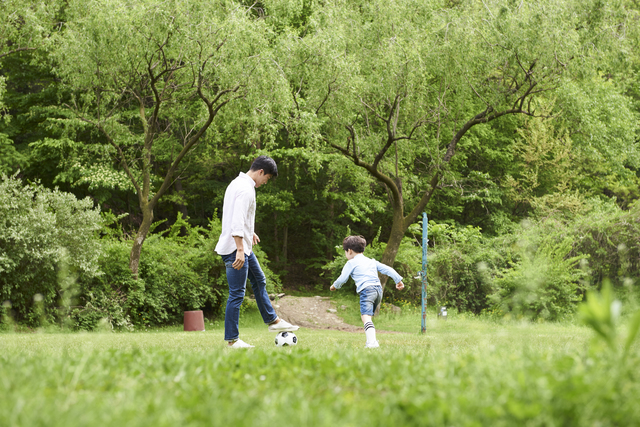 パパにも子どもと遊んでもらおう